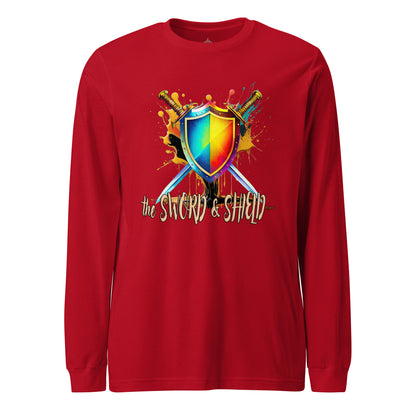 the SWORD & SHIELD 'Defender' Long Sleeve T-Shirt