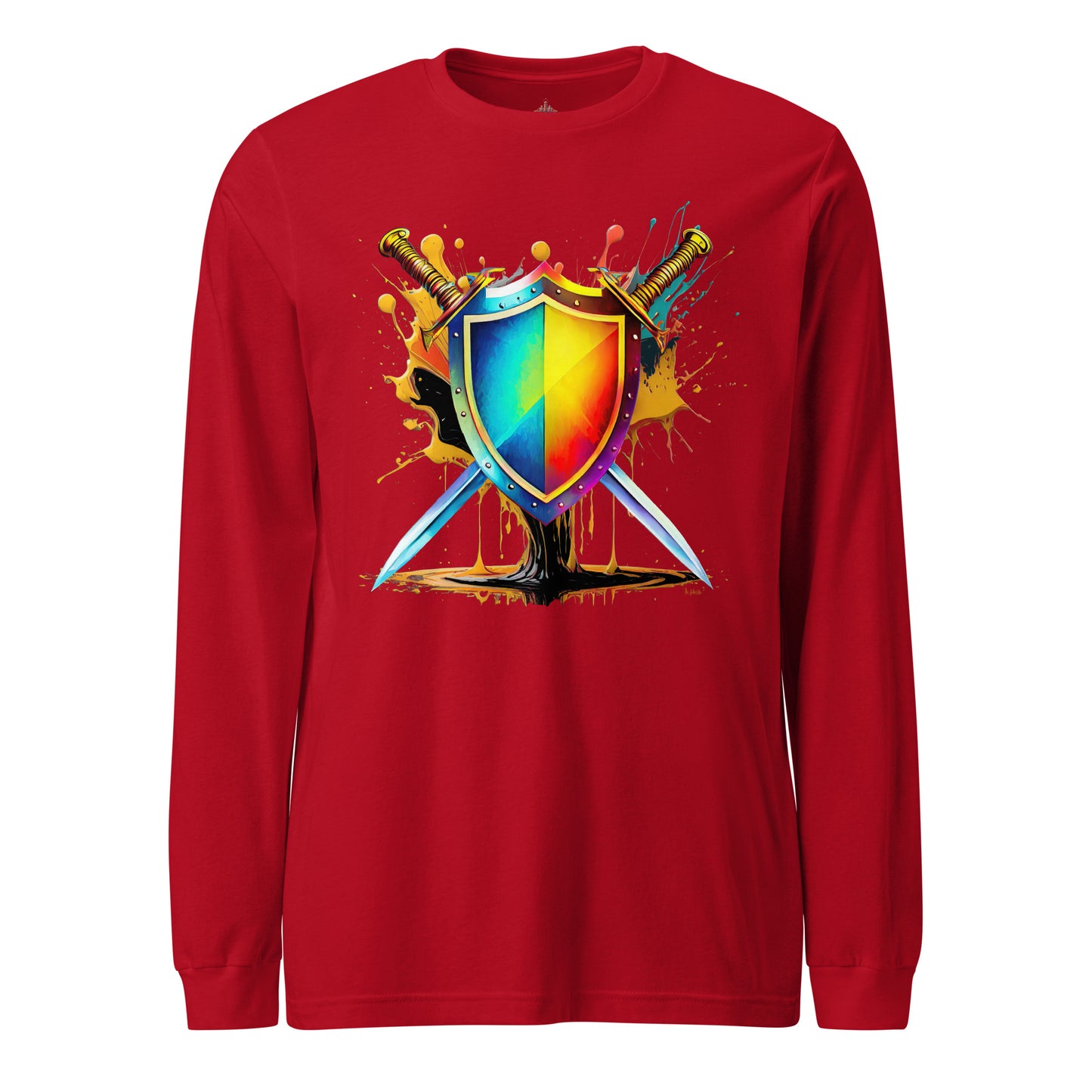 the SWORD & SHIELD 'Defender' Long Sleeve T-Shirt