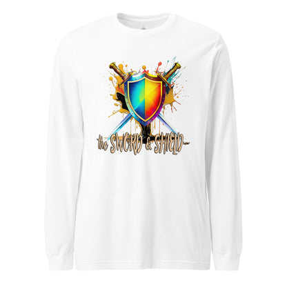 the SWORD & SHIELD 'Defender' Long Sleeve T-Shirt