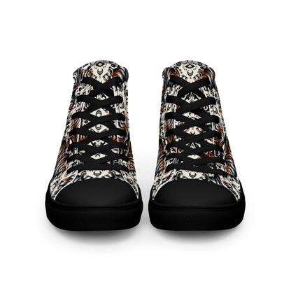 the TIGER 'Prevailer' Women’s High Top Canvas Sneakers