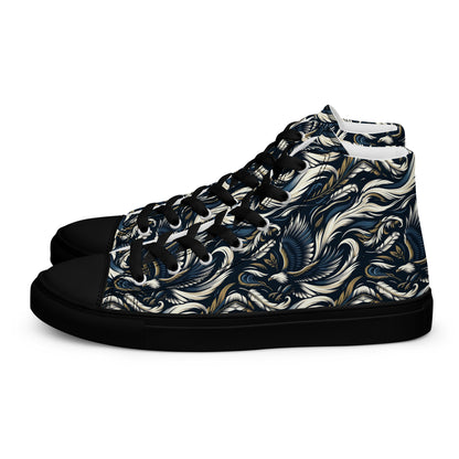 the EAGLE 'Ascender' Women’s High Top Canvas Sneakers