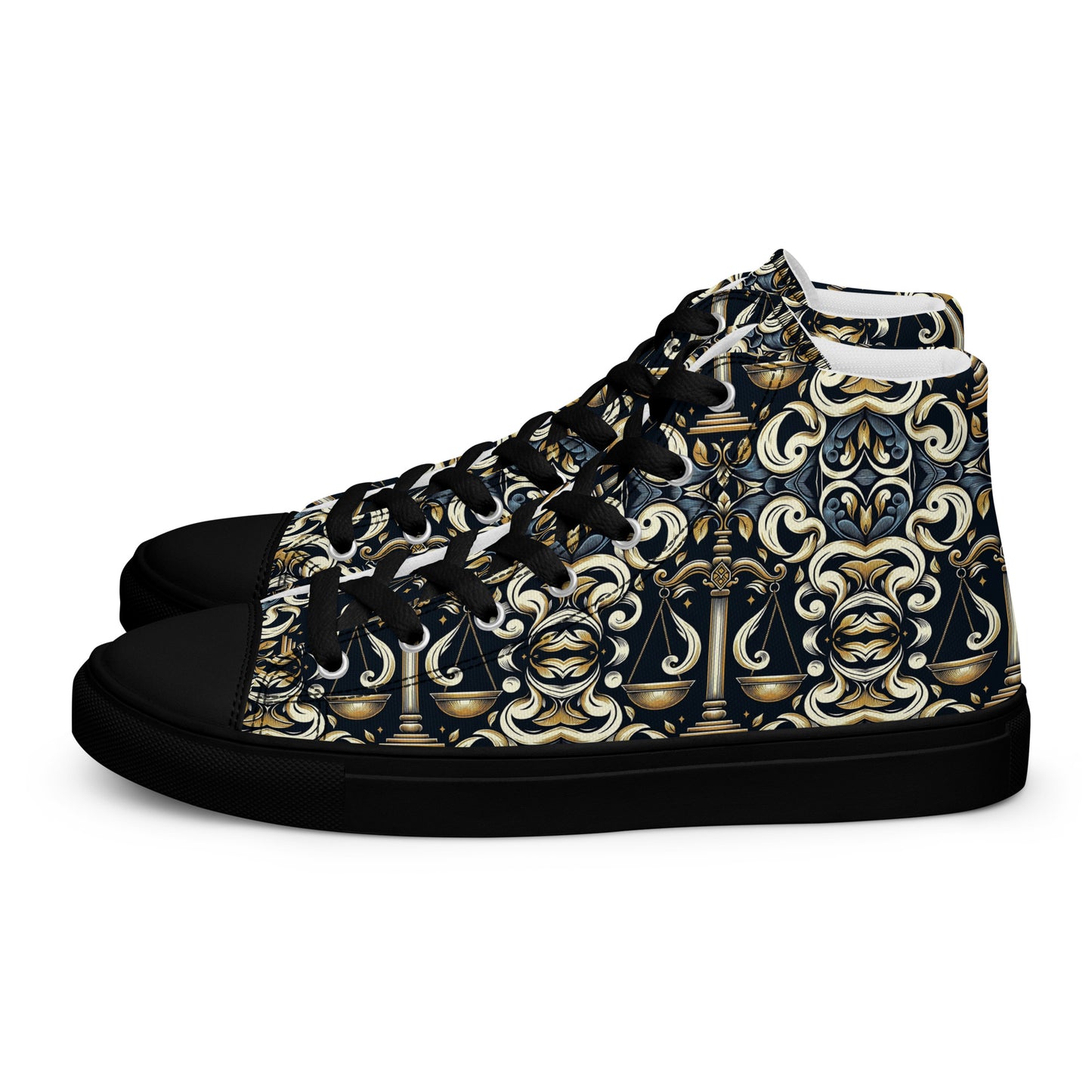 the SCALE 'Balancer' Women’s High Top Canvas Sneakers