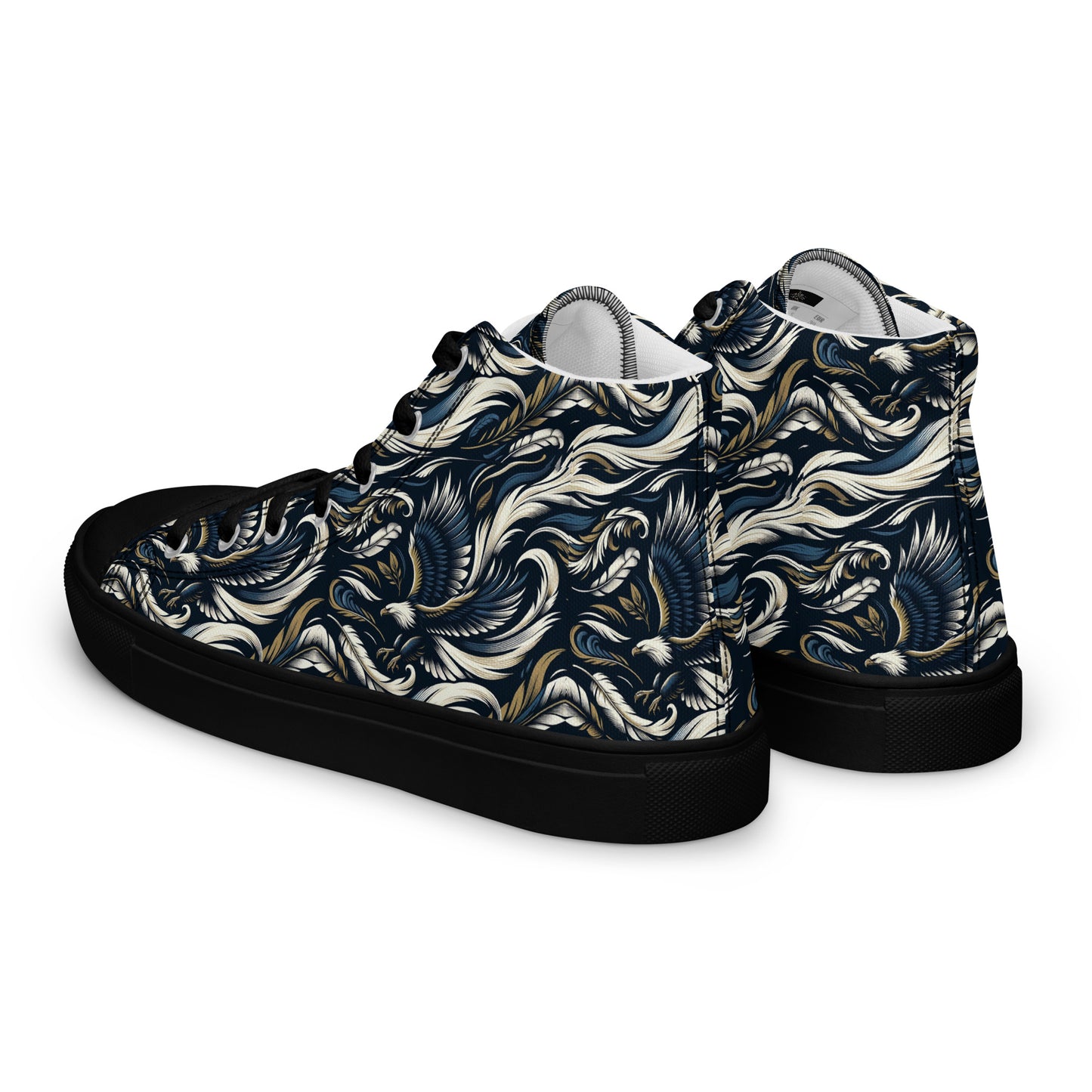 the EAGLE 'Ascender' Women’s High Top Canvas Sneakers