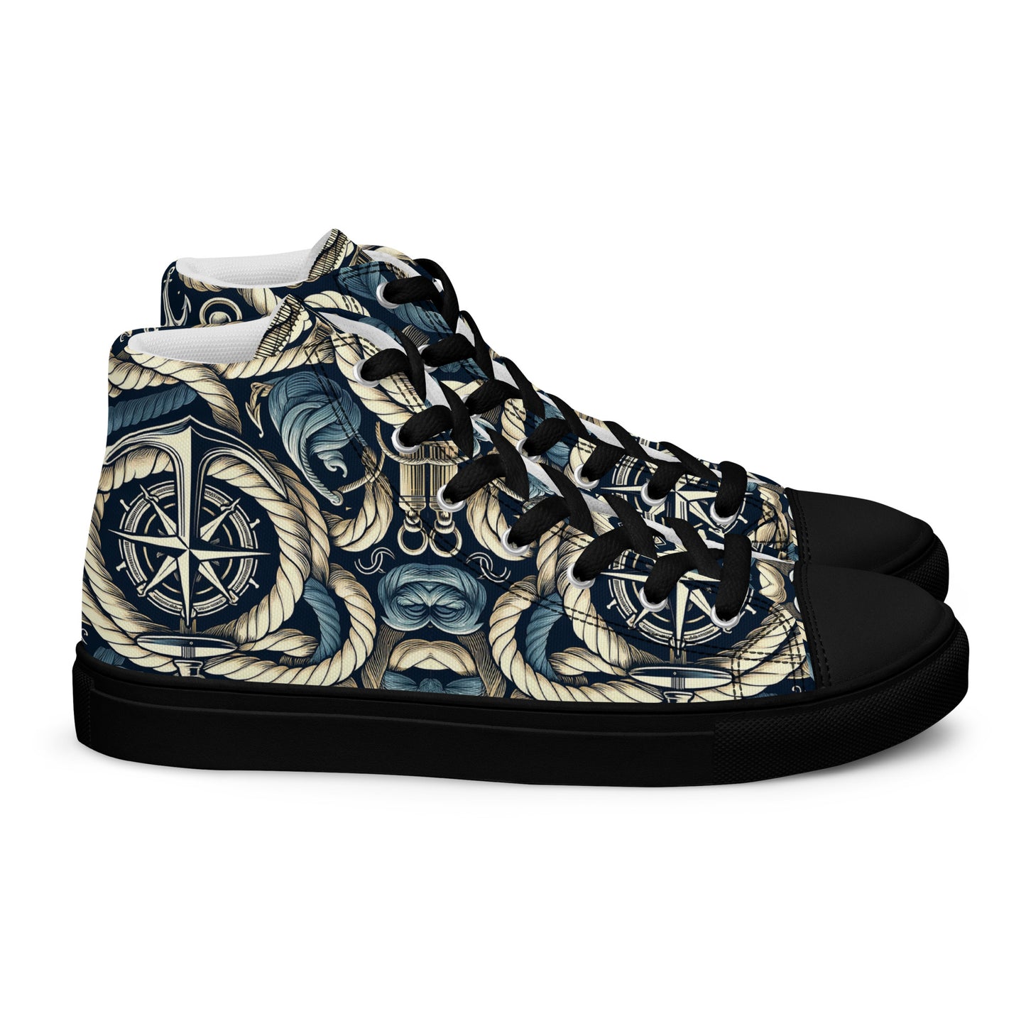 the ANCHOR 'Stabilizer' Women’s High Top Canvas Sneakers