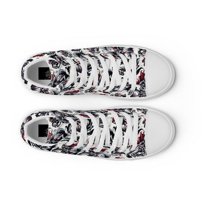 the HORSEMAN 'Conqueror' Women’s High Top Canvas Sneakers