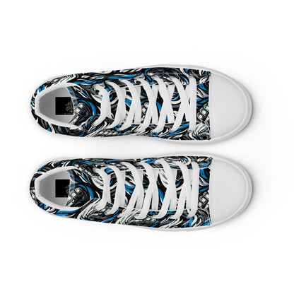 the IRON FIST 'Enforcer' Women’s High Top Canvas Sneakers