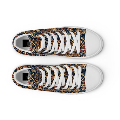 the SCEPTER 'Commander' Women’s High Top Canvas Sneakers