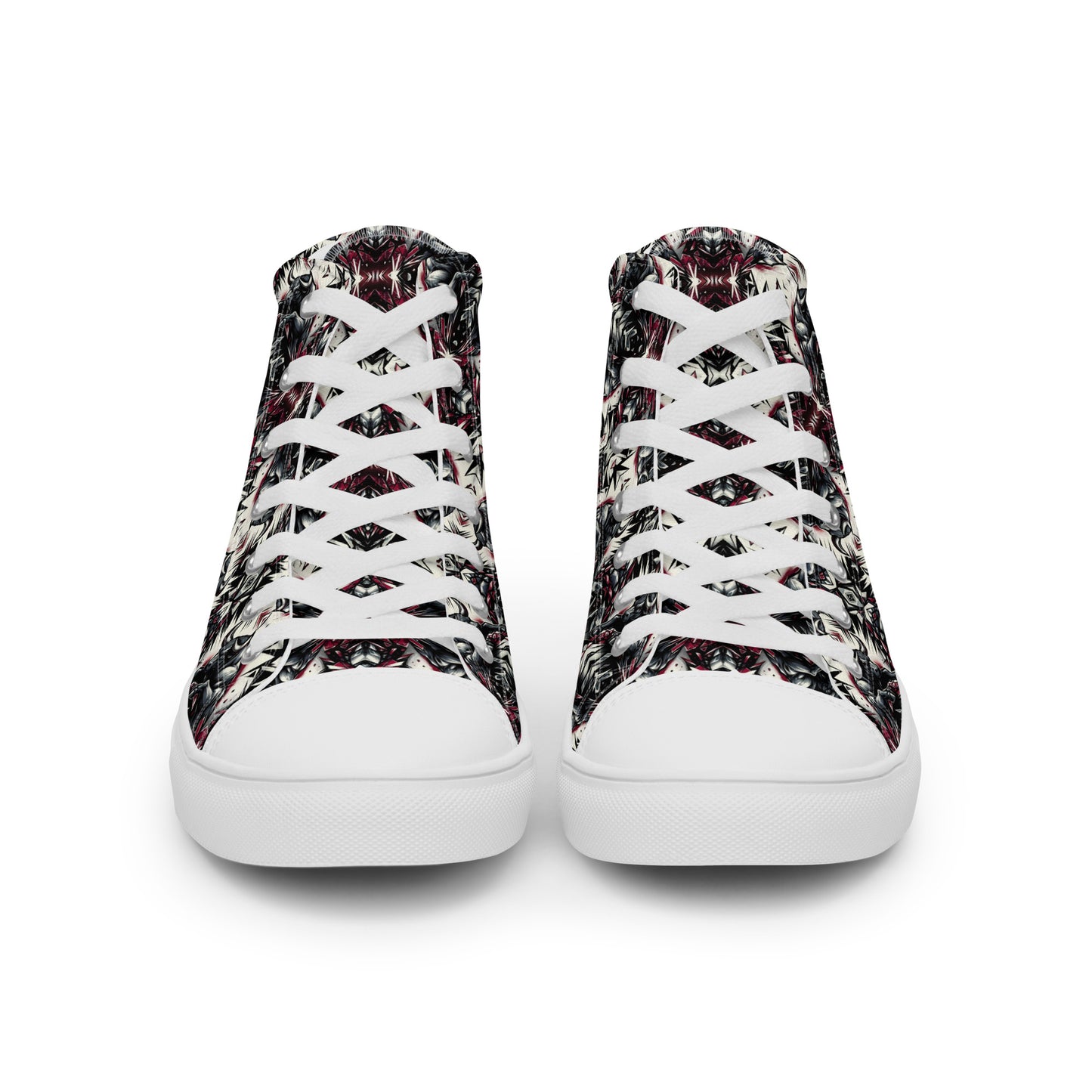 the BULL 'Strengthener' Women’s High Top Canvas Sneakers