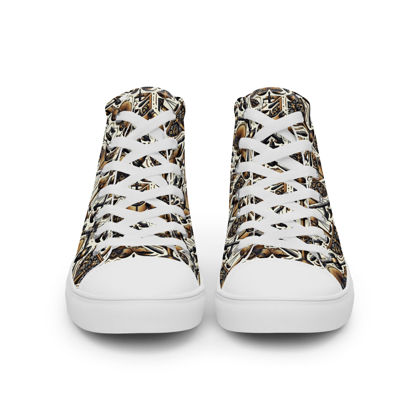 the GAVEL 'Decider' Women’s High Top Canvas Sneakers