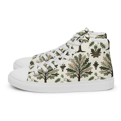 the OAK TREE 'Endurer' Women’s High Top Canvas Sneakers