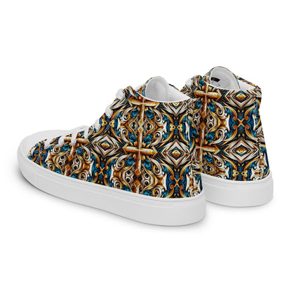 the CROSS 'Believer' Women’s High Top Canvas Sneakers