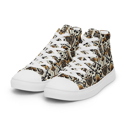 the GAVEL 'Decider' Women’s High Top Canvas Sneakers