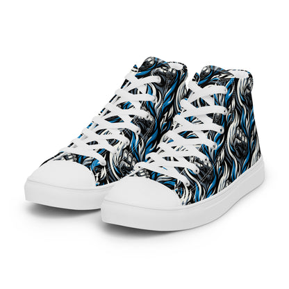 the IRON FIST 'Enforcer' Women’s High Top Canvas Sneakers