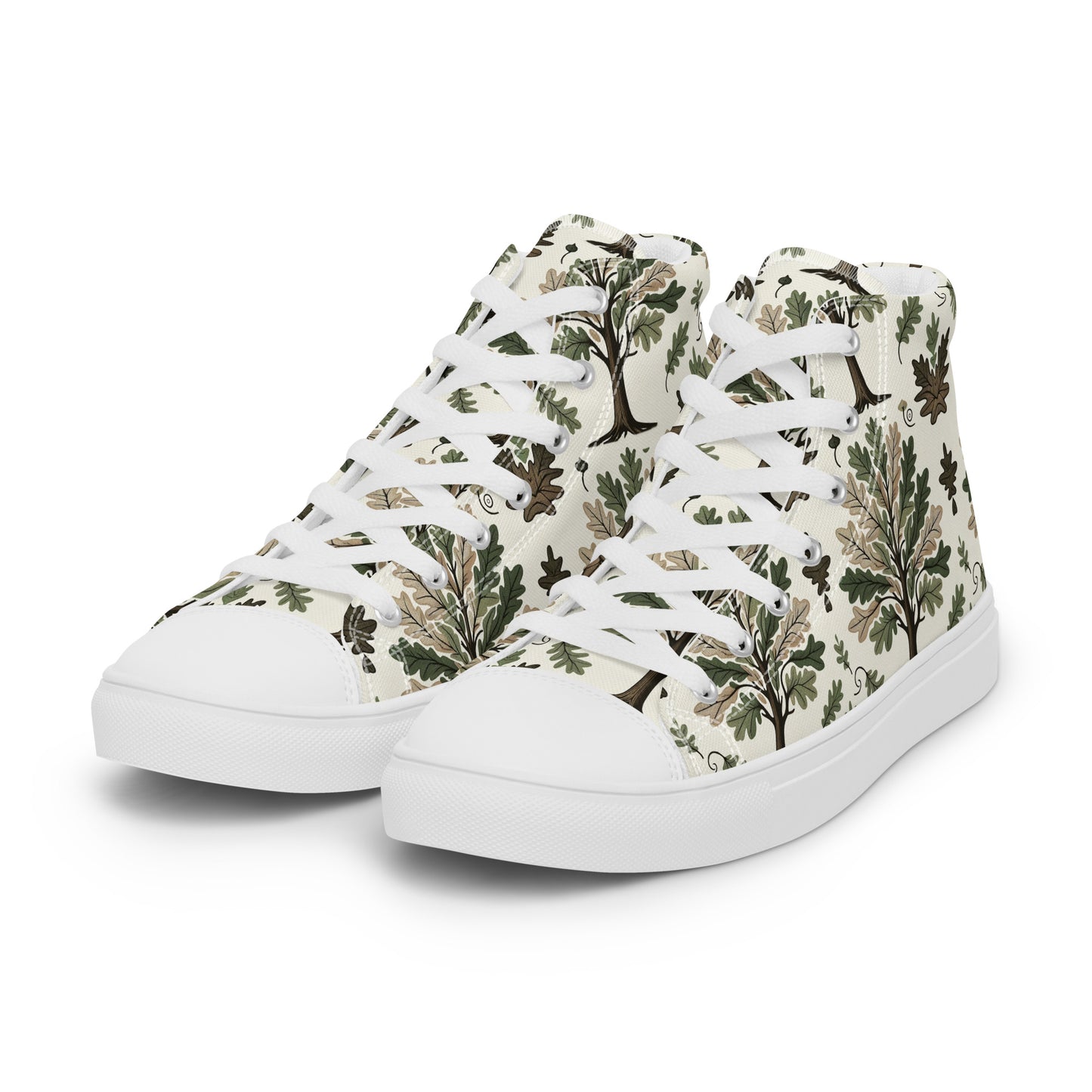 the OAK TREE 'Endurer' Women’s High Top Canvas Sneakers