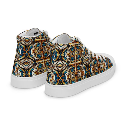 the CROSS 'Believer' Women’s High Top Canvas Sneakers