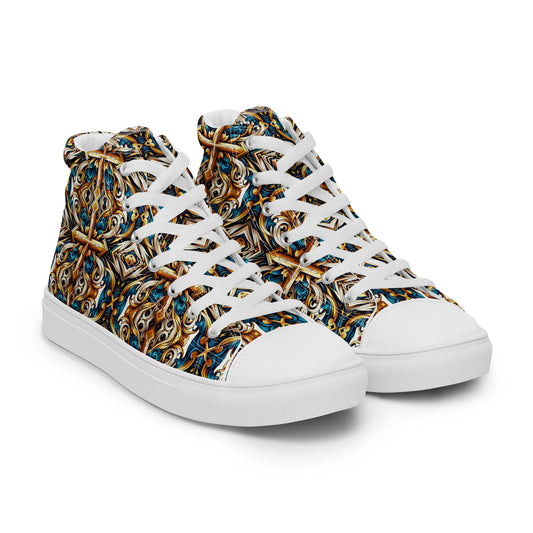 the CROSS 'Believer' Women’s High Top Canvas Sneakers