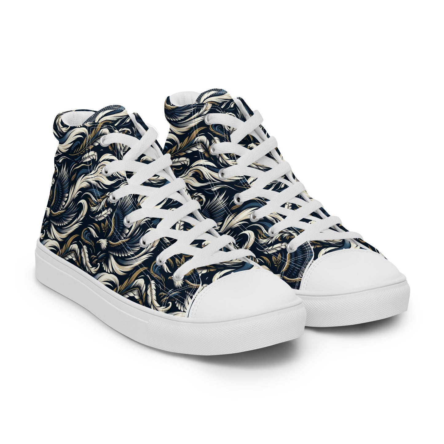 the EAGLE 'Ascender' Women’s High Top Canvas Sneakers