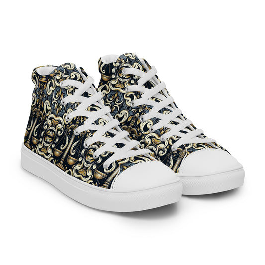 the SCALE 'Balancer' Women’s High Top Canvas Sneakers