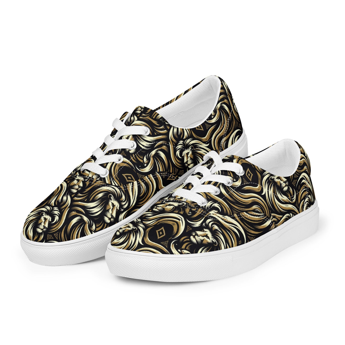 the LION 'Challenger' Women’s Lace-Up Canvas Shoes