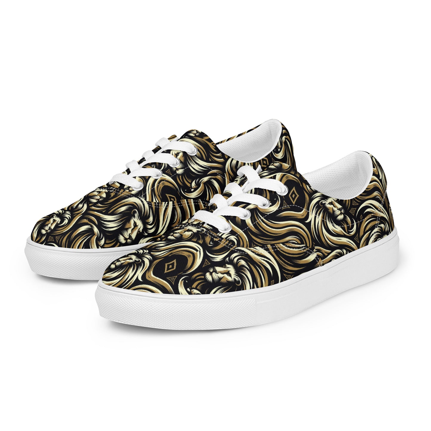 the LION 'Challenger' Women’s Lace-Up Canvas Shoes