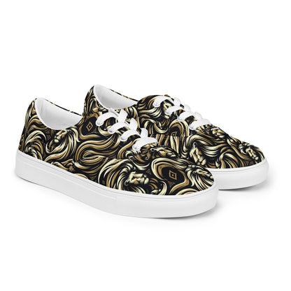 the LION 'Challenger' Women’s Lace-Up Canvas Shoes