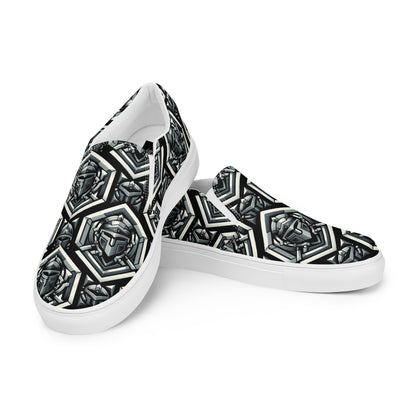 the HELMET 'Protector' Women’s Slip-On Canvas Shoes