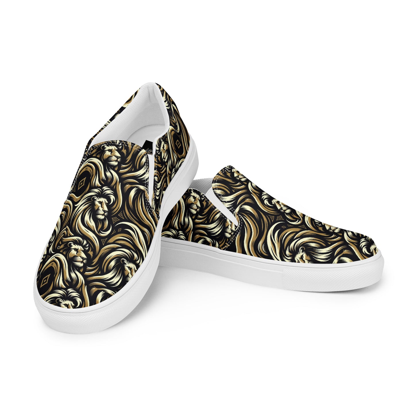 the LION 'Challenger' Women’s Slip-On Canvas Shoes