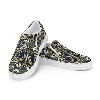 the SCALE 'Balancer' Women’s Slip-On Canvas Shoes