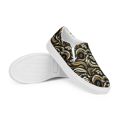 the LION 'Challenger' Women’s Slip-On Canvas Shoes