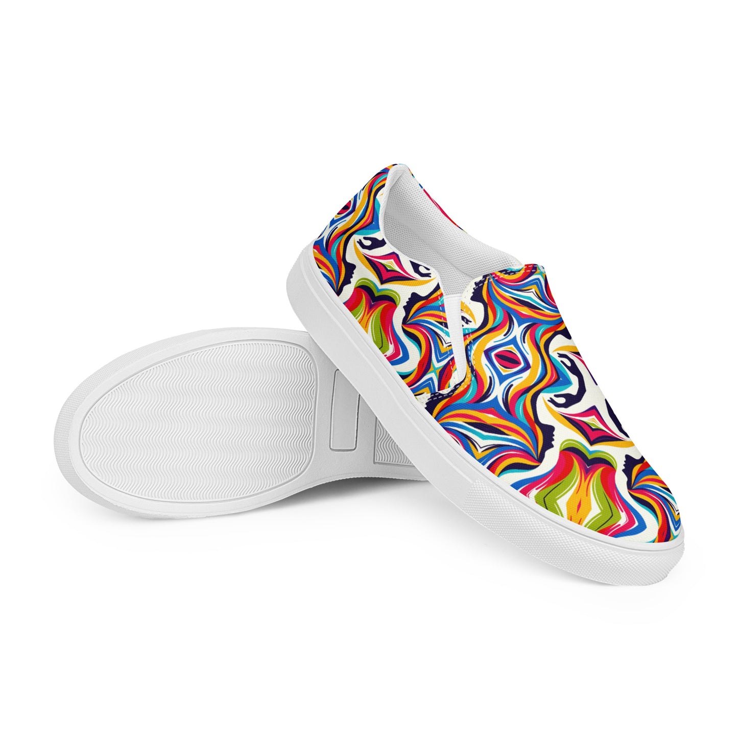 the WOMAN 'Empowerer' Women’s Slip-On Canvas Shoes