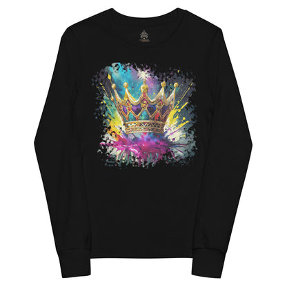 the CROWN 'Leader' Youth Long Sleeve T-Shirt