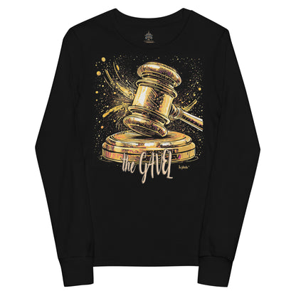 the GAVEL 'Decider' Youth Long Sleeve T-Shirt