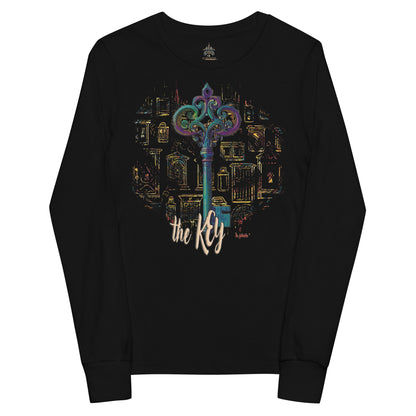 the KEY 'Accessor' Youth Long Sleeve T-Shirt