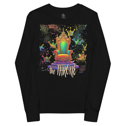 the THRONE 'Ruler' Youth Long Sleeve T-Shirt