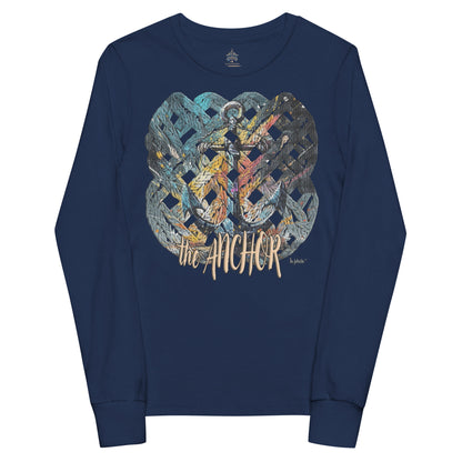 the ANCHOR 'Stabilizer' Youth Long Sleeve T-Shirt