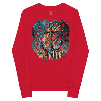 the ANCHOR 'Stabilizer' Youth Long Sleeve T-Shirt