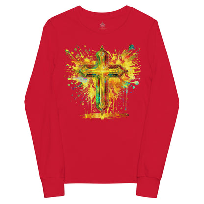 the CROSS 'Believer' Youth Long Sleeve T-Shirt