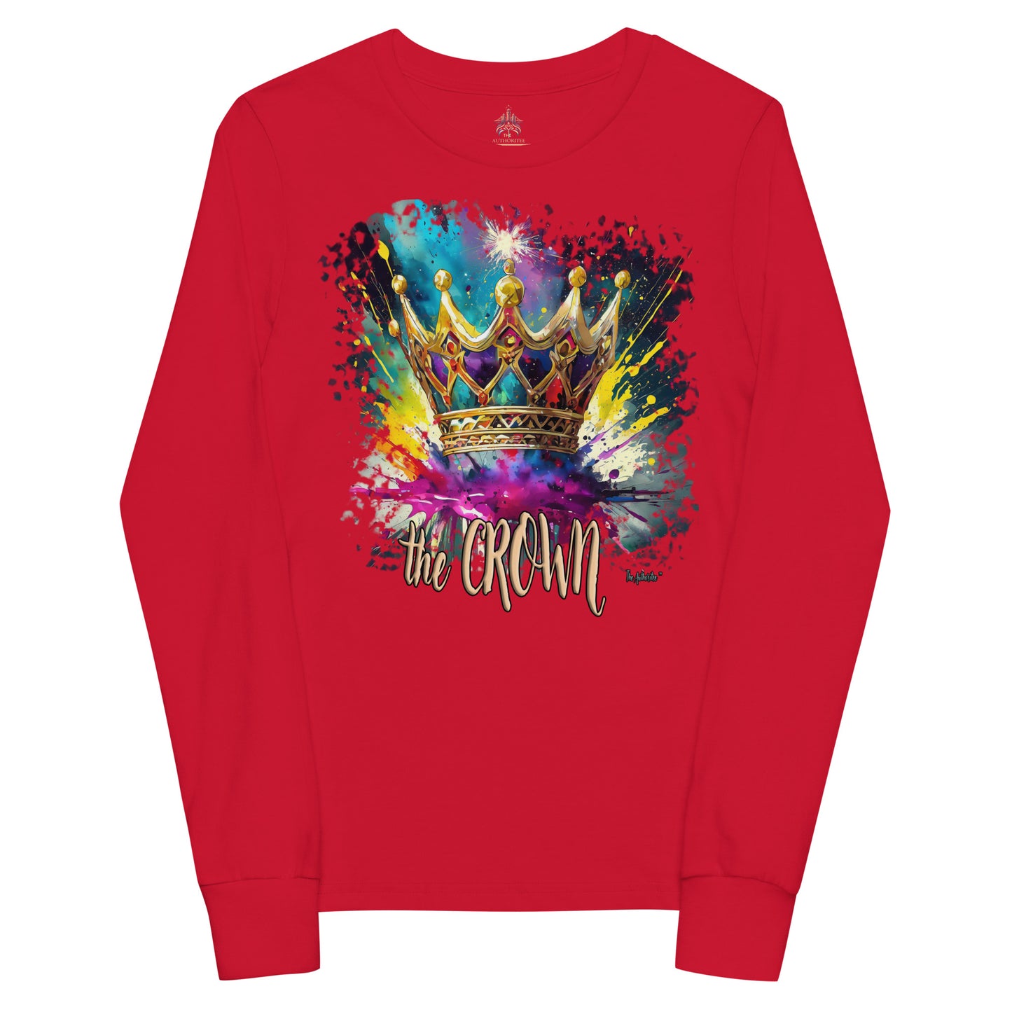 the CROWN 'Leader' Youth Long Sleeve T-Shirt