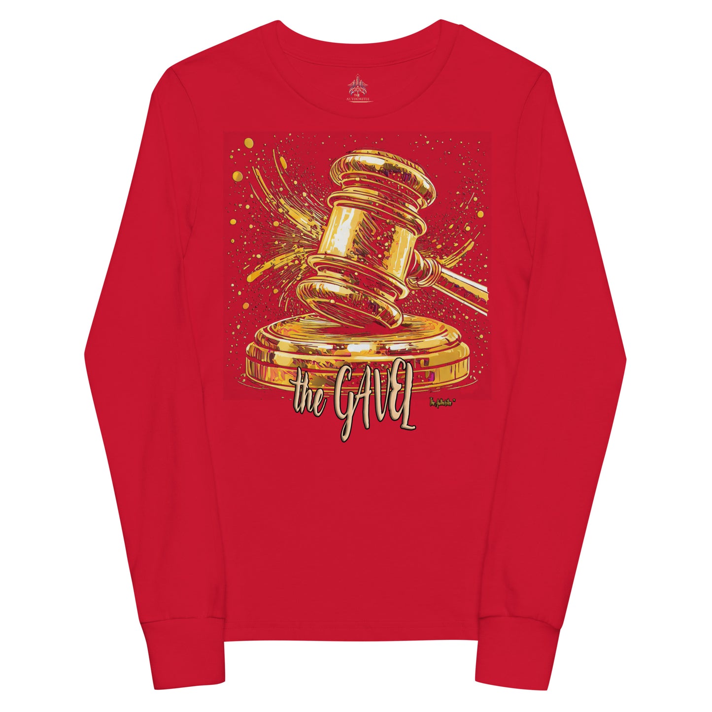 the GAVEL 'Decider' Youth Long Sleeve T-Shirt