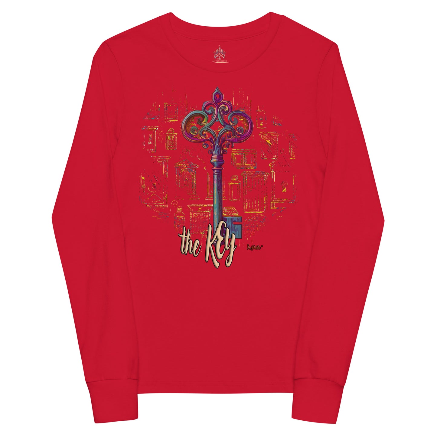 the KEY 'Accessor' Youth Long Sleeve T-Shirt