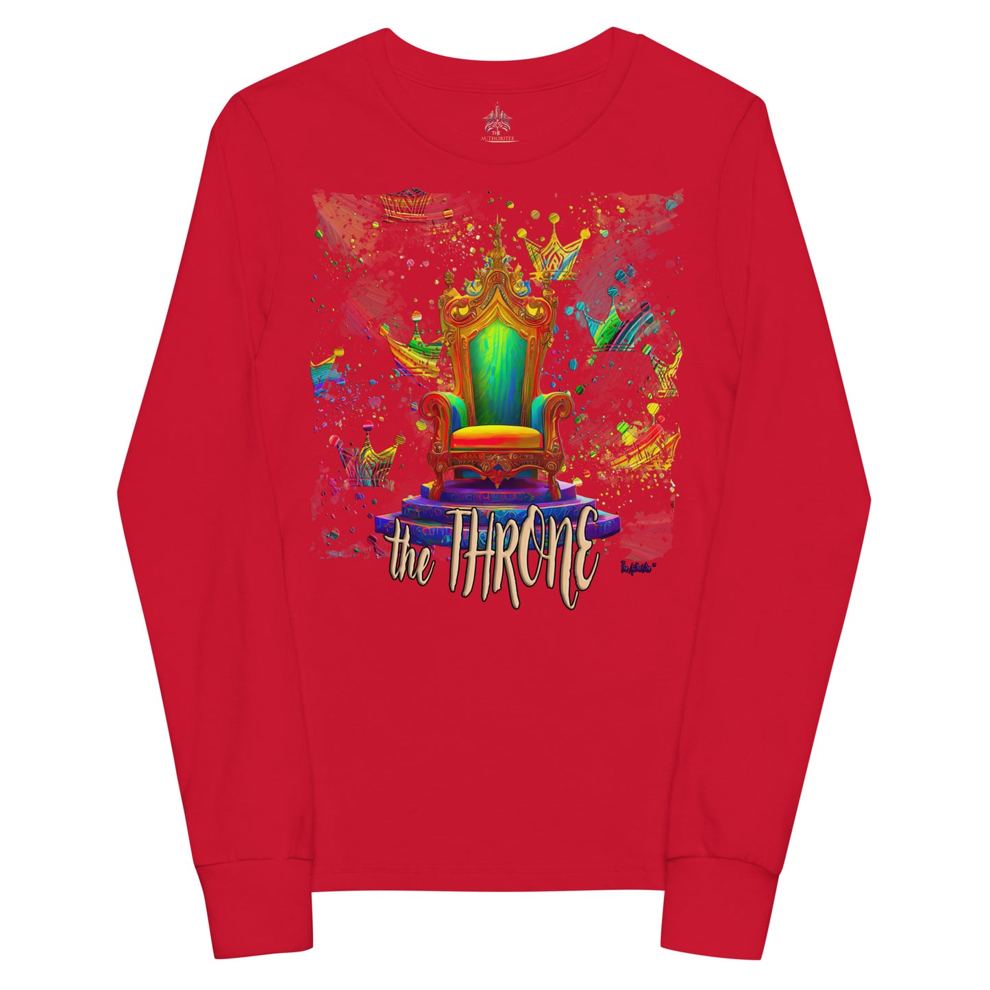 the THRONE 'Ruler' Youth Long Sleeve T-Shirt