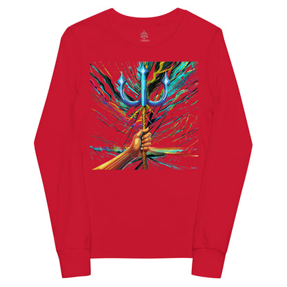 the TRIDENT 'Dominator' Youth Long Sleeve T-Shirt