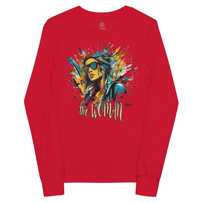 the WOMAN 'Empowerer' Youth Long Sleeve T-Shirt