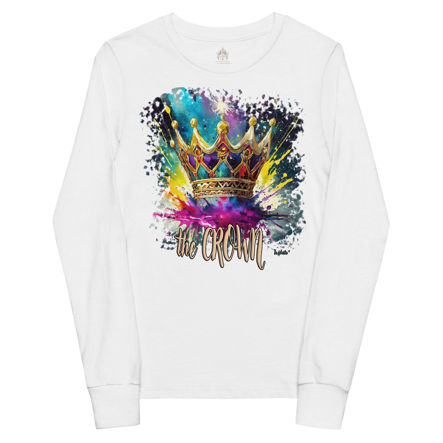 the CROWN 'Leader' Youth Long Sleeve T-Shirt