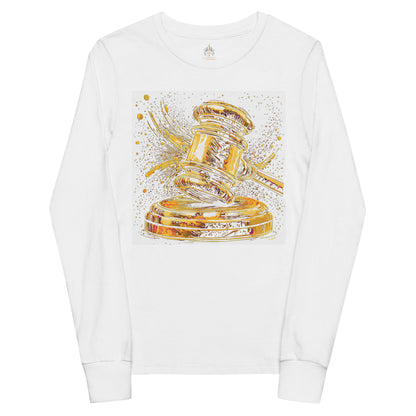 the GAVEL 'Decider' Youth Long Sleeve T-Shirt