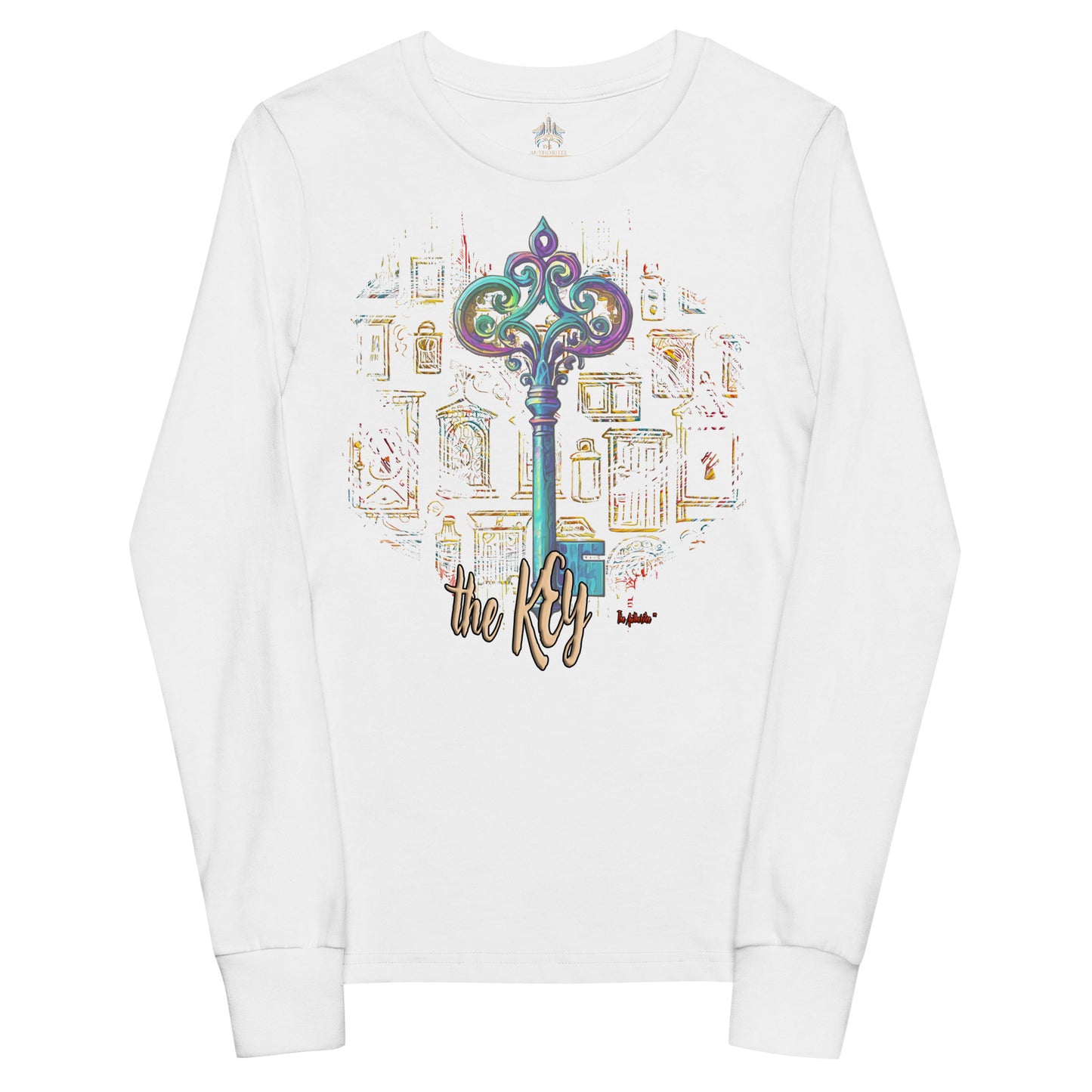 the KEY 'Accessor' Youth Long Sleeve T-Shirt