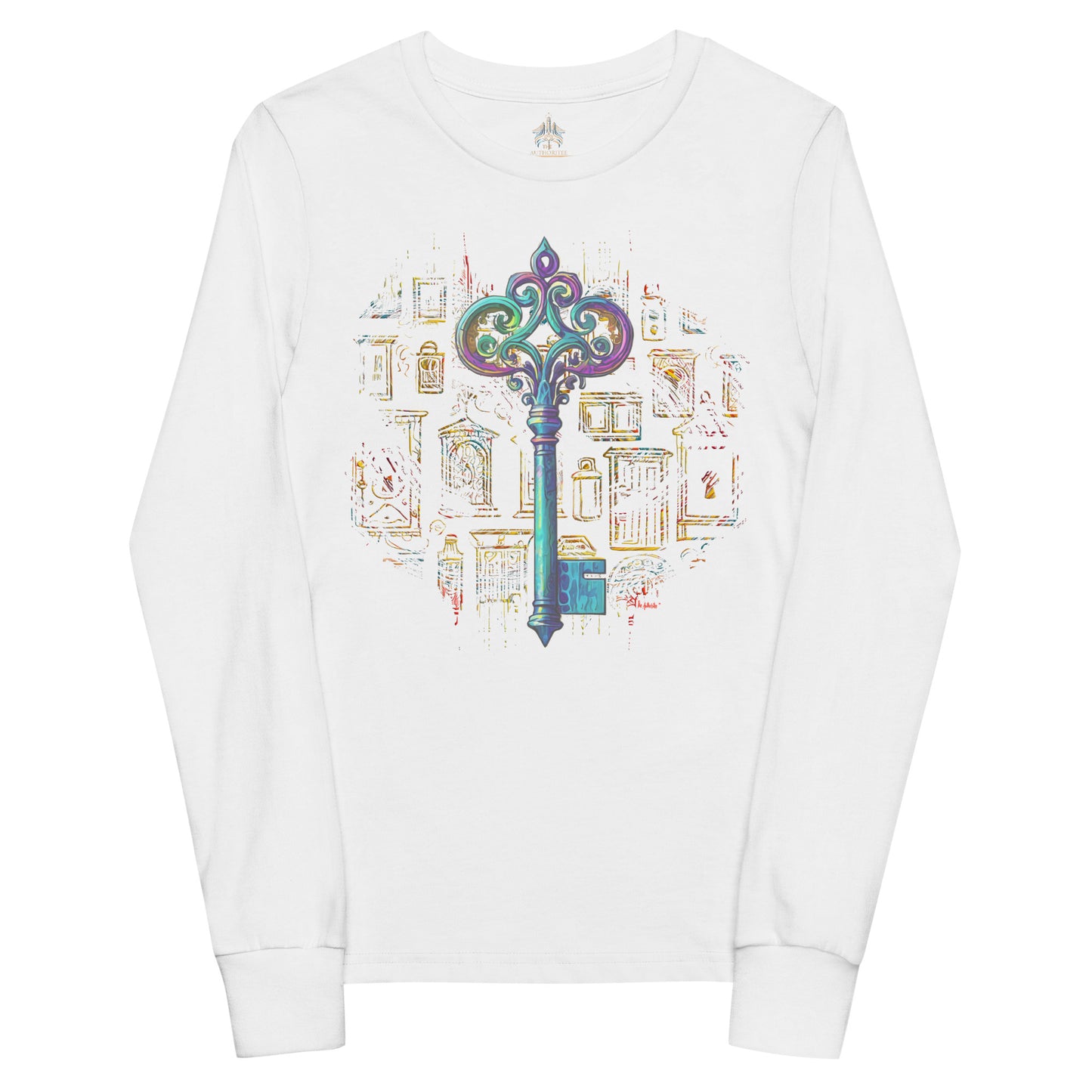 the KEY 'Accessor' Youth Long Sleeve T-Shirt