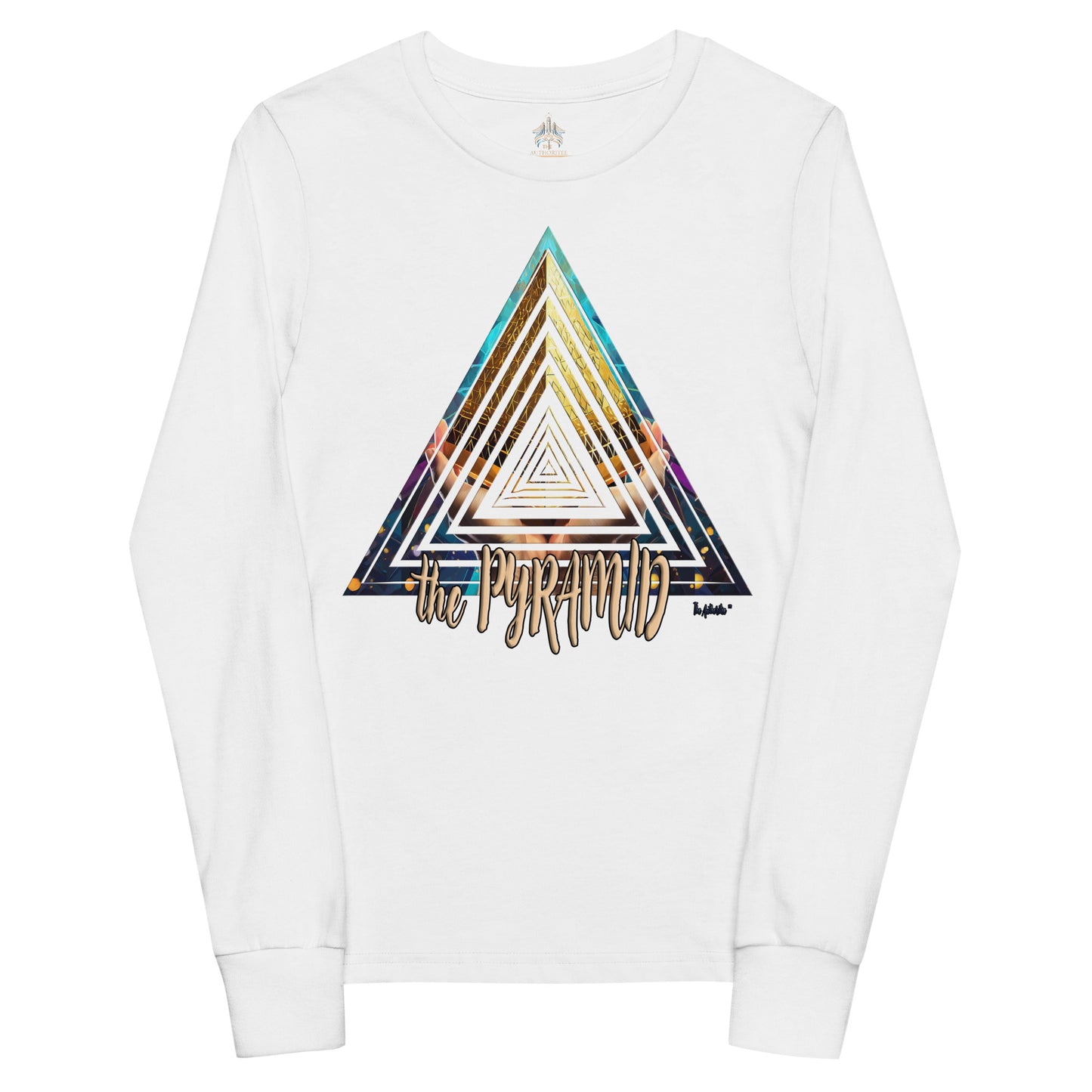 the PYRAMID 'Builder' Youth Long Sleeve T-Shirt