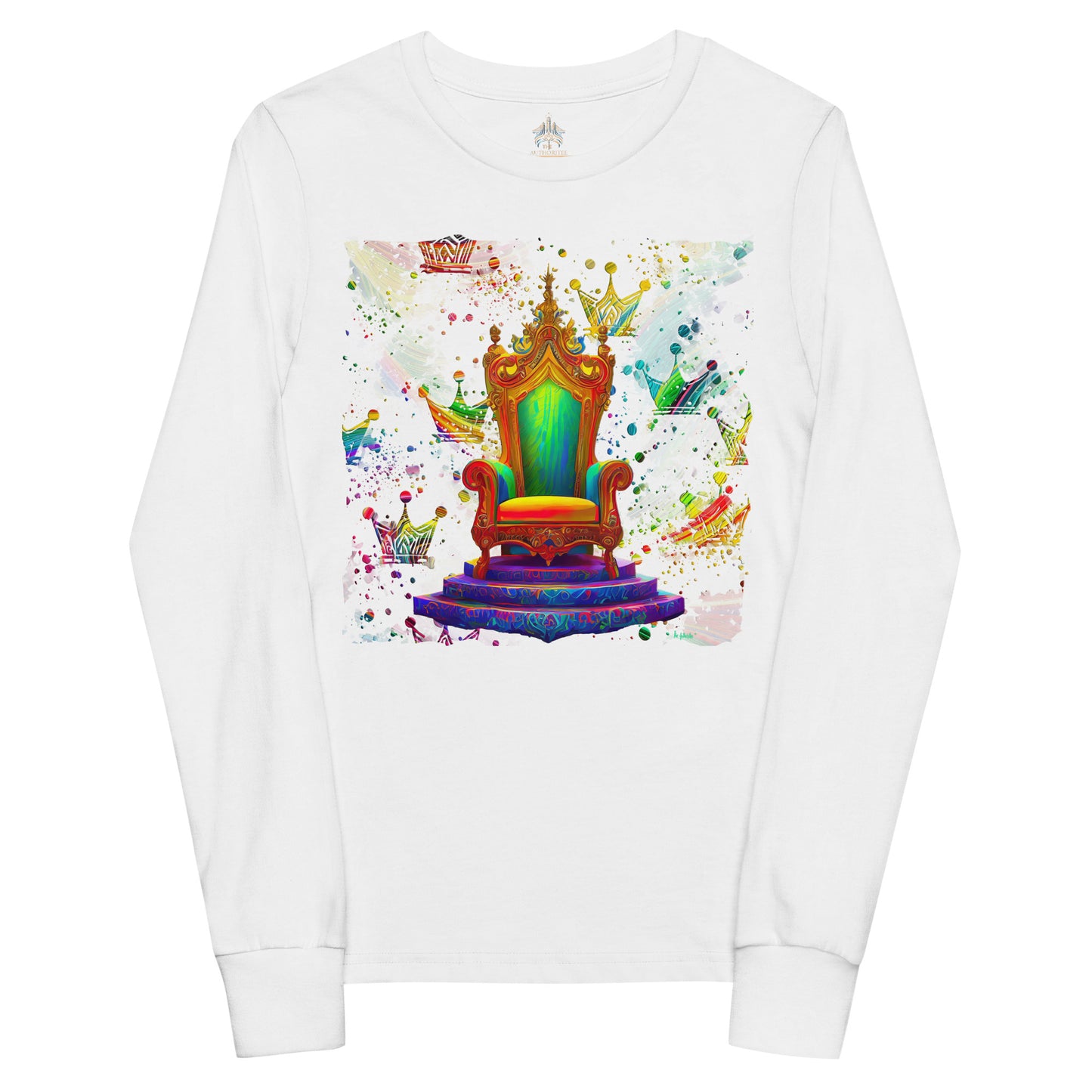 the THRONE 'Ruler' Youth Long Sleeve T-Shirt