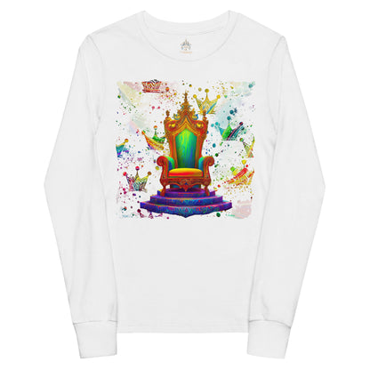 the THRONE 'Ruler' Youth Long Sleeve T-Shirt